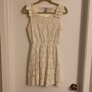 Cream dress